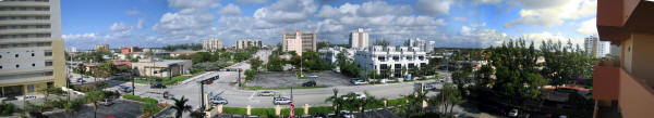 View of A1A from the Lighthouse Cove Resort