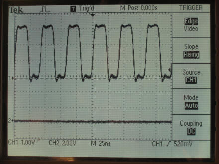 Camera #2 Oscilloscope Image