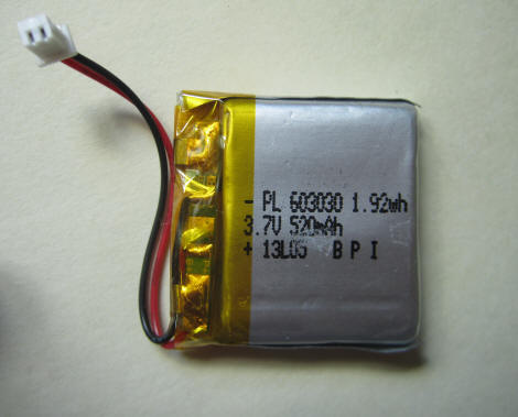 VW890 LiPo battery module